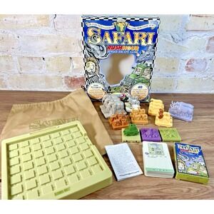 Safari Rush Hour Jungle Escape Game Binary Arts 1999 Complete Puzzle Travel Vtg